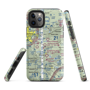 Napoleon Airport (3NP) VFR Sectional  Tough iPhone Case