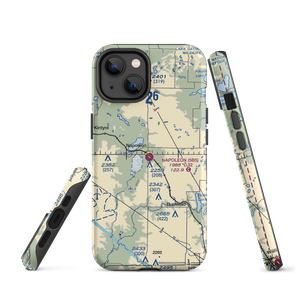 Napoleon Municipal Airport (5B5) VFR Sectional  Tough iPhone Case