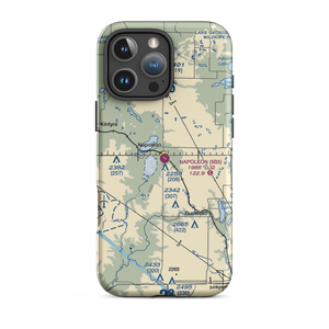 Napoleon Municipal Airport (5B5) VFR Sectional  Tough iPhone Case