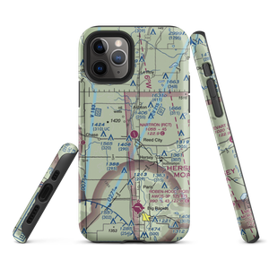 Nartron Field (RCT) VFR Sectional  Tough iPhone Case