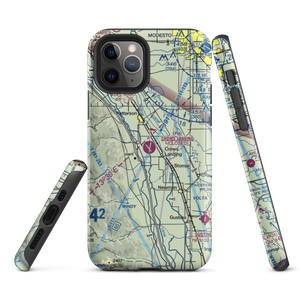 NASA Crows Landing Airport (NRC) VFR Sectional  Tough iPhone Case