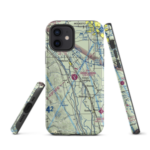 NASA Crows Landing Airport (NRC) VFR Sectional  Tough iPhone Case