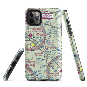 Nasby Airport (70II) VFR Sectional  Tough iPhone Case