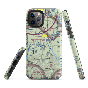 Nash Field Indianola Airport (6Z6) VFR Sectional  Tough iPhone Case