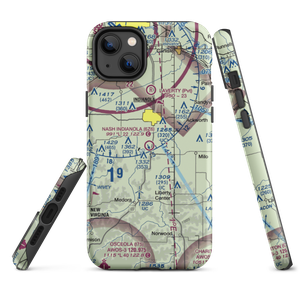 Nash Field Indianola Airport (6Z6) VFR Sectional  Tough iPhone Case