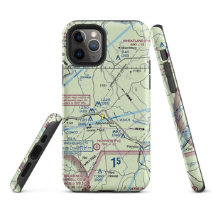 Nashs Airport (10VA) VFR Sectional  Tough iPhone Case