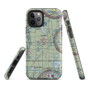 Nauerth Land Ranch Airport (03MN) VFR Sectional  Tough iPhone Case