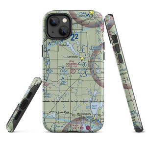 Nauerth Land Ranch Airport (03MN) VFR Sectional  Tough iPhone Case