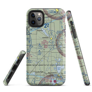 Nauerth Land Ranch Airport (03MN) VFR Sectional  Tough iPhone Case
