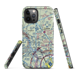 Nauga Field (LS35) VFR Sectional  Tough iPhone Case