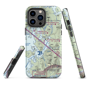 Naukati Bay Seaplane Base (AK62) VFR Sectional  Tough iPhone Case