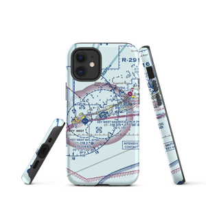 Naval Air Station Key West/Boca Chica Field (NQX) VFR Sectional  Tough iPhone Case