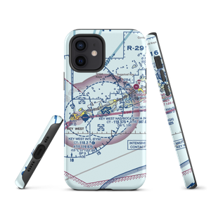 Naval Air Station Key West/Boca Chica Field (NQX) VFR Sectional  Tough iPhone Case