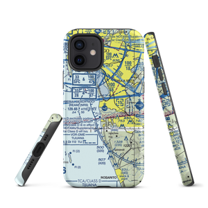 Naval Outlying Field Imperial Beach (Ream Field) (NRS) VFR Sectional  Tough iPhone Case