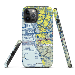 Naval Outlying Field Imperial Beach (Ream Field) (NRS) VFR Sectional  Tough iPhone Case