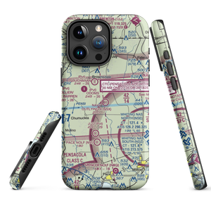 Navy Outlying Field Site X Heliport (NSX) VFR Sectional  Tough iPhone Case
