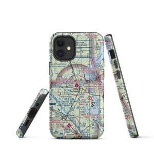 Necedah Airport (DAF) VFR Sectional  Tough iPhone Case