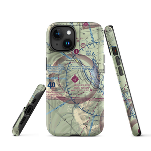 Needles Airport (EED) VFR Sectional  Tough iPhone Case