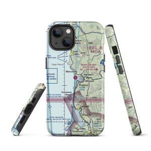 Nehalem Bay State Airport (3S7) VFR Sectional  Tough iPhone Case