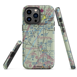 Neil's Sky Ranch Airport (O14) VFR Sectional  Tough iPhone Case