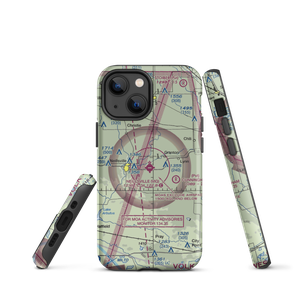 Neillsville Municipal Airport (VIQ) VFR Sectional  Tough iPhone Case