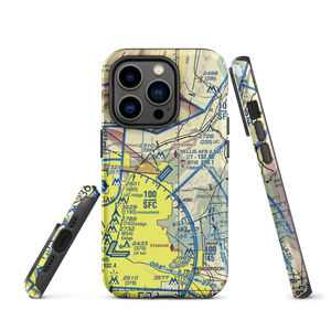 Nellis Air Force Base (LSV) VFR Sectional  Tough iPhone Case