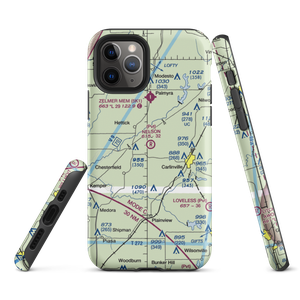 Nelson Airport (8IS1) VFR Sectional  Tough iPhone Case