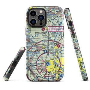 Nelson Airport (MI72) VFR Sectional  Tough iPhone Case