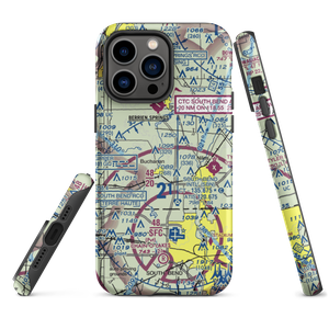 Nelson Airport (MI72) VFR Sectional  Tough iPhone Case
