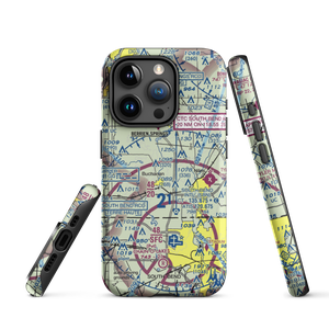 Nelson Airport (MI72) VFR Sectional  Tough iPhone Case