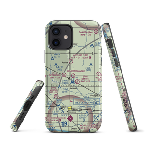 Nelson Airport (ND01) VFR Sectional  Tough iPhone Case