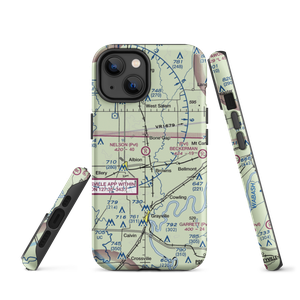 Nelson Private Airport (60IS) VFR Sectional  Tough iPhone Case