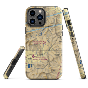 Nelson Ranch Airport (MT21) VFR Sectional  Tough iPhone Case