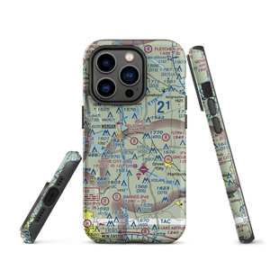 Nelson's Run Airport (39PN) VFR Sectional  Tough iPhone Case