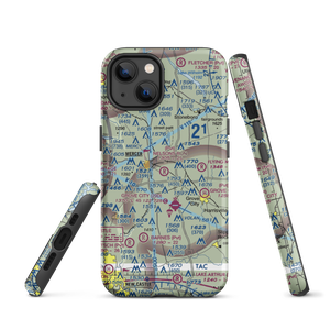 Nelson's Run Airport (39PN) VFR Sectional  Tough iPhone Case