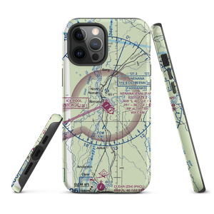 Nenana Municipal Airport (ENN) VFR Sectional  Tough iPhone Case