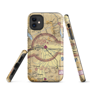 Nervino Airport (O02) VFR Sectional  Tough iPhone Case