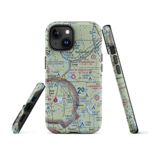 Nest of Eagles Airport (1H9) VFR Sectional  Tough iPhone Case