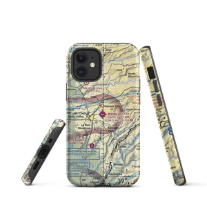 Nevada County Airport (GOO) VFR Sectional  Tough iPhone Case