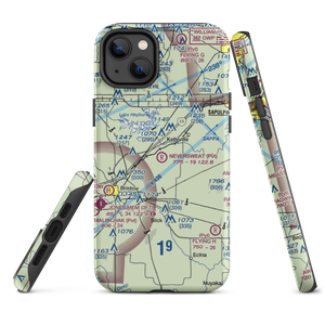 Neversweat Airport (1OK0) VFR Sectional  Tough iPhone Case