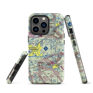 New Braunfels Municipal Airport (BAZ) VFR Sectional  Tough iPhone Case