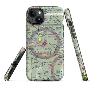 New Castle Henry County Airport / Marlatt Field (UWL) VFR Sectional  Tough iPhone Case