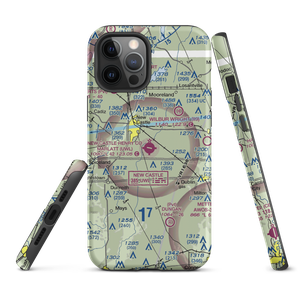 New Castle Henry County Airport / Marlatt Field (UWL) VFR Sectional  Tough iPhone Case