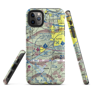 New Century Aircenter Airport (IXD) VFR Sectional  Tough iPhone Case