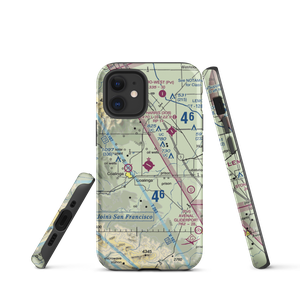 New Coalinga Municipal Airport (C80) VFR Sectional  Tough iPhone Case