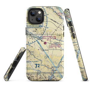 New Cuyama Airport (L88) VFR Sectional  Tough iPhone Case