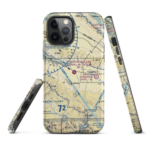 New Cuyama Airport (L88) VFR Sectional  Tough iPhone Case