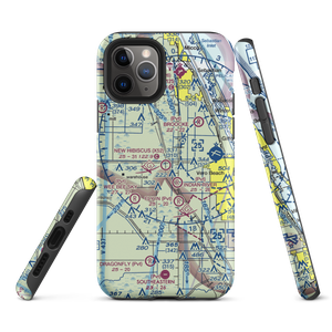 New Hibiscus Airpark (X52) VFR Sectional  Tough iPhone Case