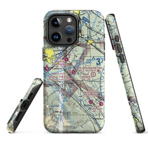 New Jerusalem Airport (1Q4) VFR Sectional  Tough iPhone Case