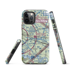 New Kent County Airport (W96) VFR Sectional  Tough iPhone Case